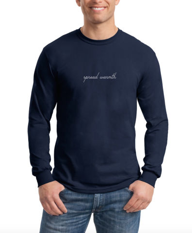 'Spread Warmth' Long-sleeve Shirt (unisex)